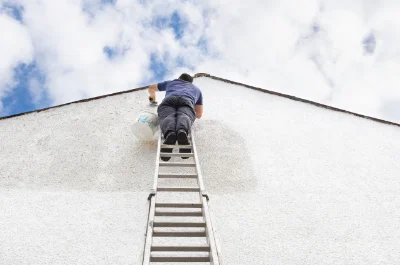 Peinture extérieure à Quéven — façades et ravalement